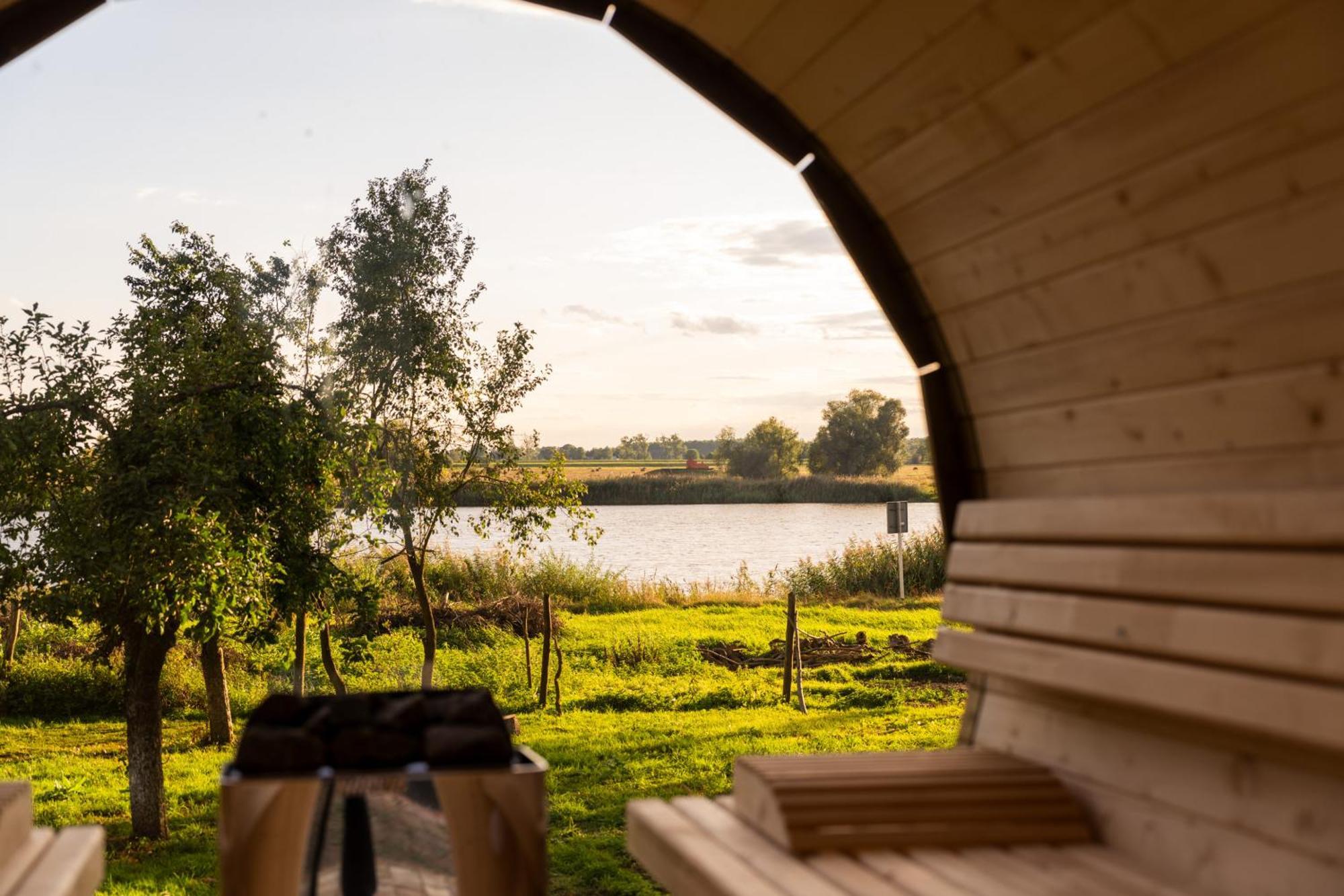 Oderpoint#Sauna#Jacuzzi Gozdowice 外观 照片