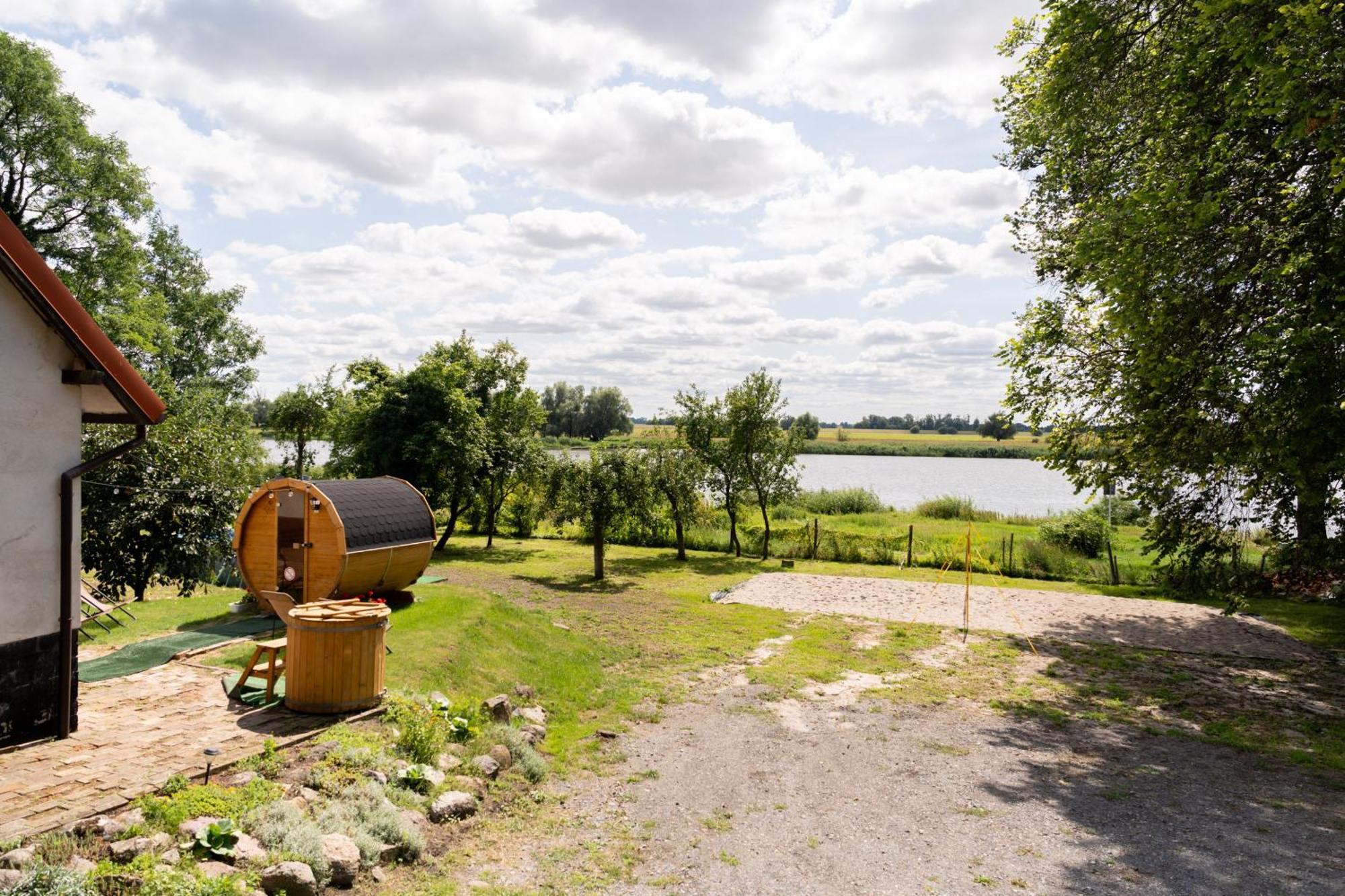 Oderpoint#Sauna#Jacuzzi Gozdowice 外观 照片